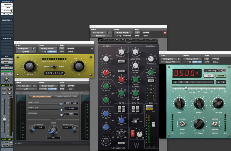 Vocal Parallel Chain